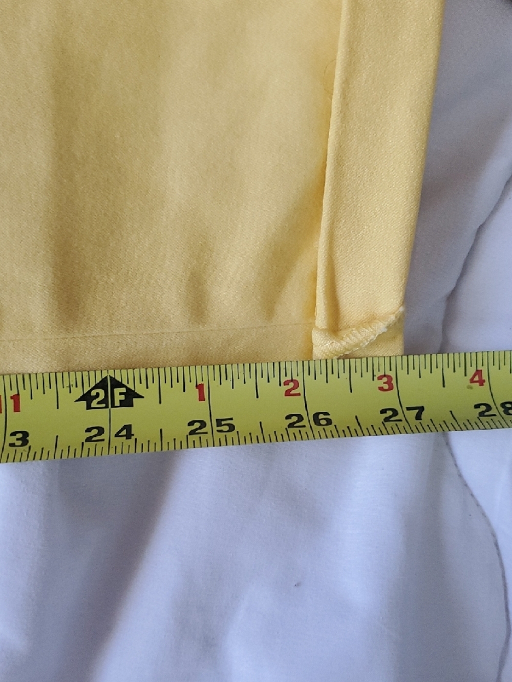 Market & Spruce Yellow Cropped Ankle Pants - Picture 9 of 9